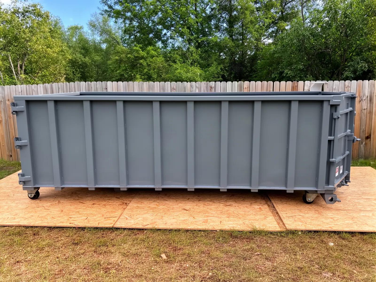 Roll-off dumpster from Heavy Duty Container Rental in Lake Wales, FL